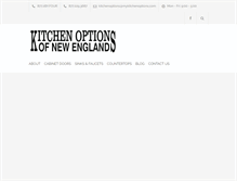 Tablet Screenshot of mykitchenoptions.com